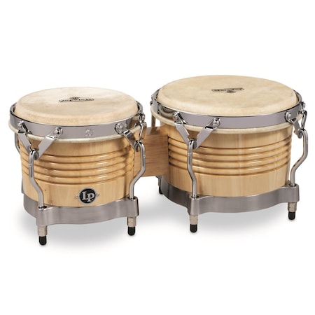 Drum Workshop Matador Bongo, Natural Chrome Hardware M201-AWC